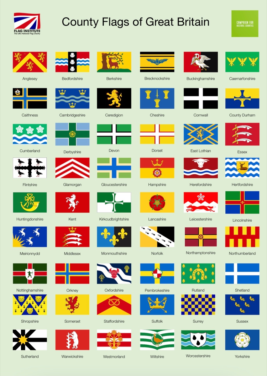 Historic County Flags Day 2021 – Campaign for Historic Counties